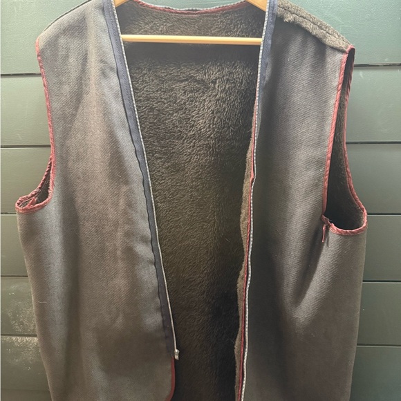 Reed 🇺🇸 Made in USA Brown Leather Field Chore Casual Jacket w/ Liner Men’s L/XL - Picture 9 of 9